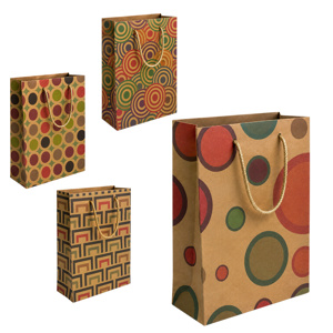 Imagen de Bolsa regalo papel grueso-estampada - Diseños surtidos