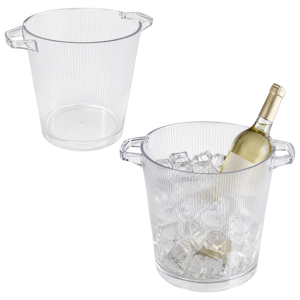 Imagen de Hielera para botella con asas transparente