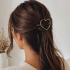 Imagen de Broche Ushas Diseño Corazón Dorado