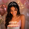 Imagen de Tiara princesa Ushas con strass -  Tiara coronita Quinceañera