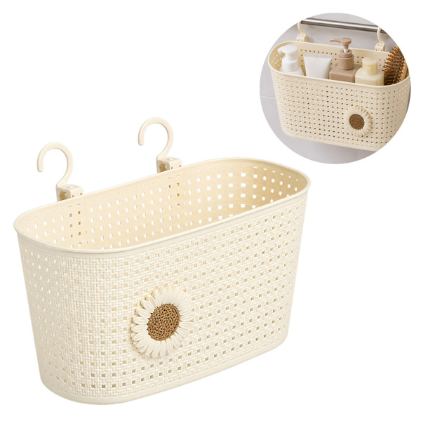 Imagen de Cesta plastica para colgar-linea flor