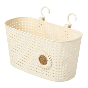 Imagen de Cesta plastica para colgar-linea flor
