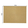 Imagen de Mantel individual rectangular en pvc - Dorado