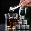 Imagen de Cubitos de hielo set acero inox con pinza