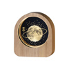 Imagen de Lampara LED-USB-3D base madera-4 modelos del espacio