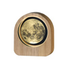 Imagen de Lampara LED-USB-3D base madera-4 modelos del espacio