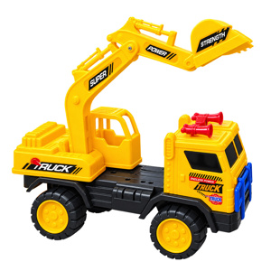 Imagen de Camion de construccion plastico-volcadora-32x19cm. en bolsa