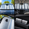 Imagen de Parasol para auto plateado