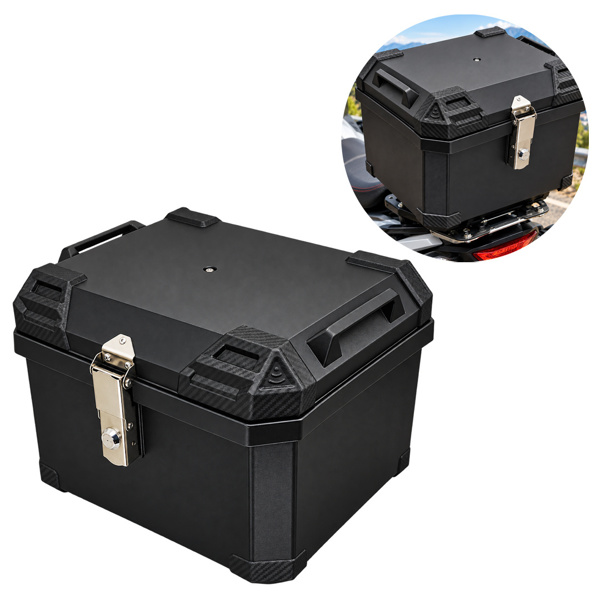 Imagen de Valija para moto con llave y accesorios-45 litros- 43x35x32c