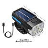 Imagen de Luz para bicicleta carga SOLAR o USB