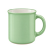 Imagen de Taza ceramica blanco interior borde negro 9,2x8,6cm-varios c