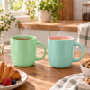 Imagen de Taza ceramica color 9x8,5cm-varios colores