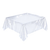 Imagen de Mantel de PVC transparente rectangular 183x137cm