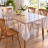 Imagen de Mantel de PVC transparente rectangular 183x137cm
