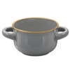 Imagen de Bowl de ceramica con asas-borde color-15x7,5cm - varios colo