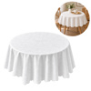 Imagen de Mantel tela relieve redondo 140cm- 3 colores