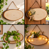 Imagen de Colgante rústico en madera -  Welcome