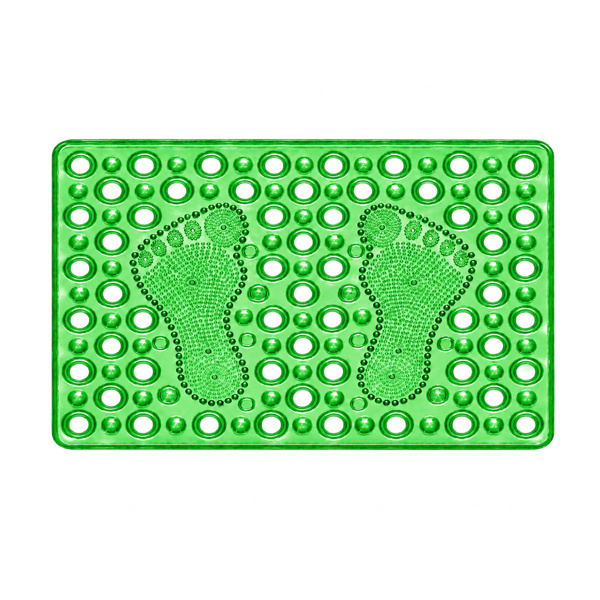 Imagen de Alfombra de baño goma rect. pie 34x64 cms