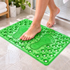 Imagen de Alfombra de baño goma rect. pie 34x64 cms