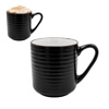 Imagen de Taza ceramica 9,5x10cm.-negro mate